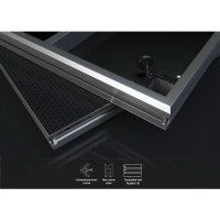 (Bild für) Alustage Komplettbühne Aludeck Light 12 m², 4 x 3 m, Höhe 40 cm, In- und Outdoor, TÜV geprüft