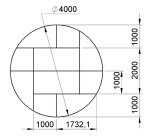 (image for) Alustage Round Stage SC Light Diameter 4 m